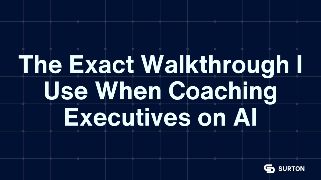 Why Executives Get Weak AI Results